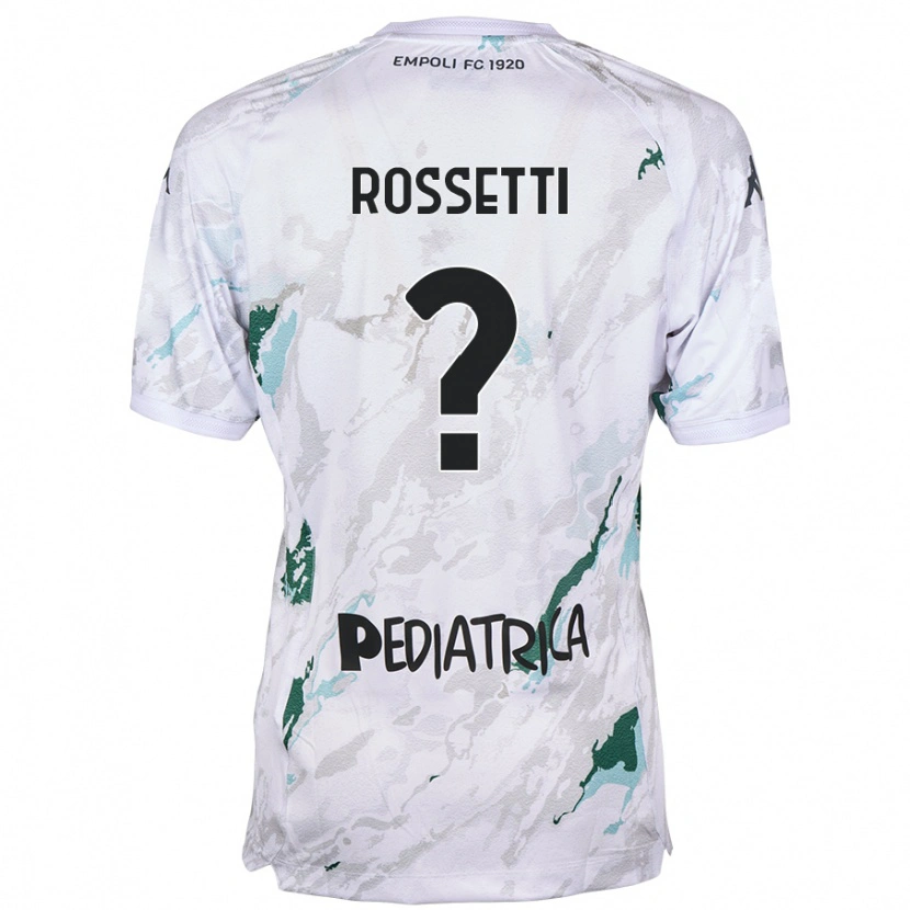 Danxen Hombre Camiseta Maurizio Rossetti #0 Gris 2ª Equipación 2024/25 La Camisa