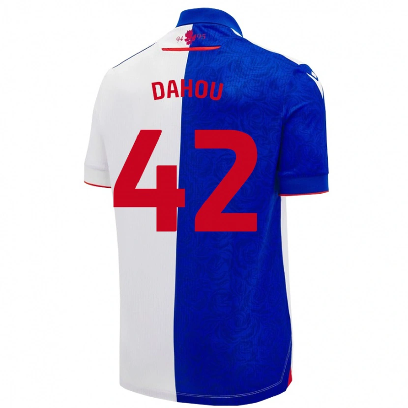 Danxen Mujer Camiseta Jemima Dahou #42 Azul Cielo Blanco 1ª Equipación 2024/25 La Camisa