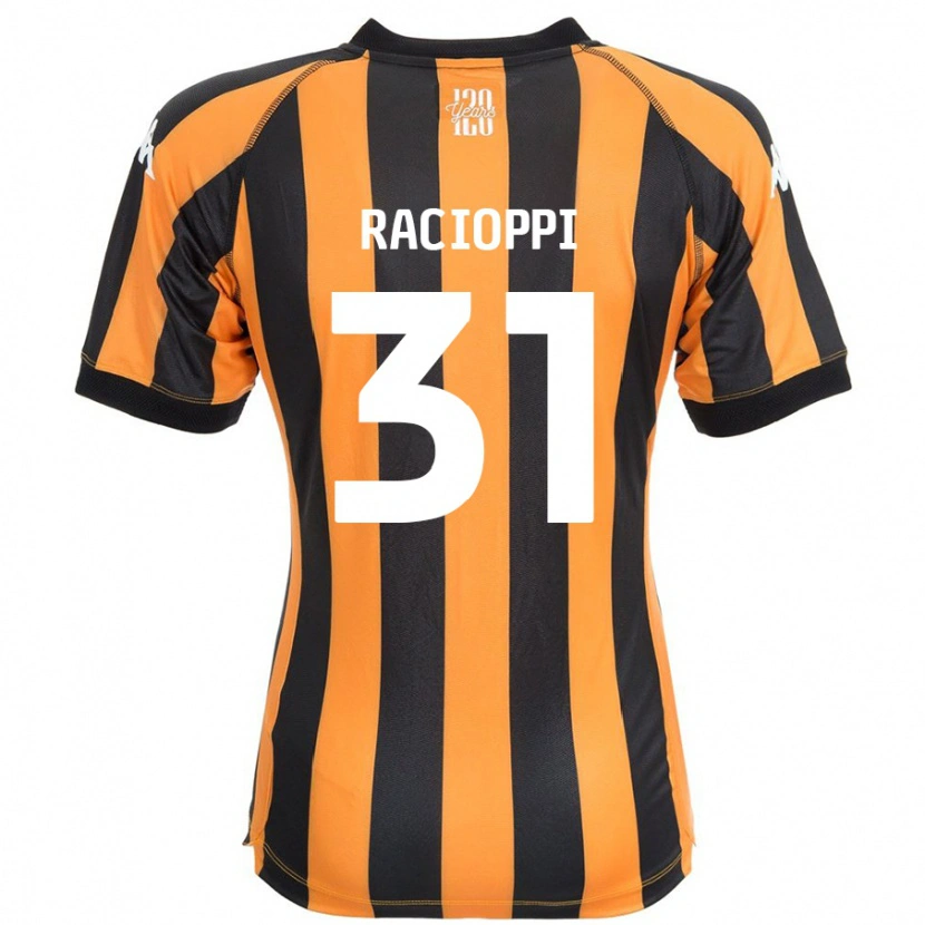 Danxen Mujer Camiseta Anthony Racioppi #31 Negro Ámbar 1ª Equipación 2024/25 La Camisa