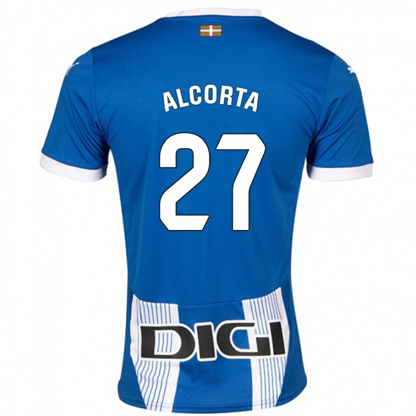 Danxen Mujer Camiseta Alaitz Alcorta #27 Azul 1ª Equipación 2024/25 La Camisa