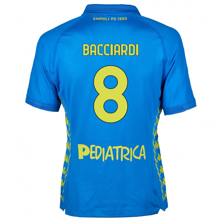 Danxen Mujer Camiseta Andrea Bacciardi #8 Azul 1ª Equipación 2024/25 La Camisa