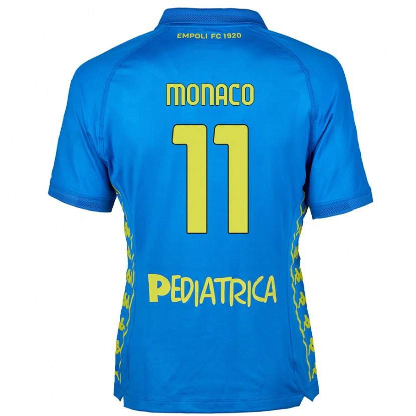 Danxen Mujer Camiseta Salvatore Monaco #11 Azul 1ª Equipación 2024/25 La Camisa