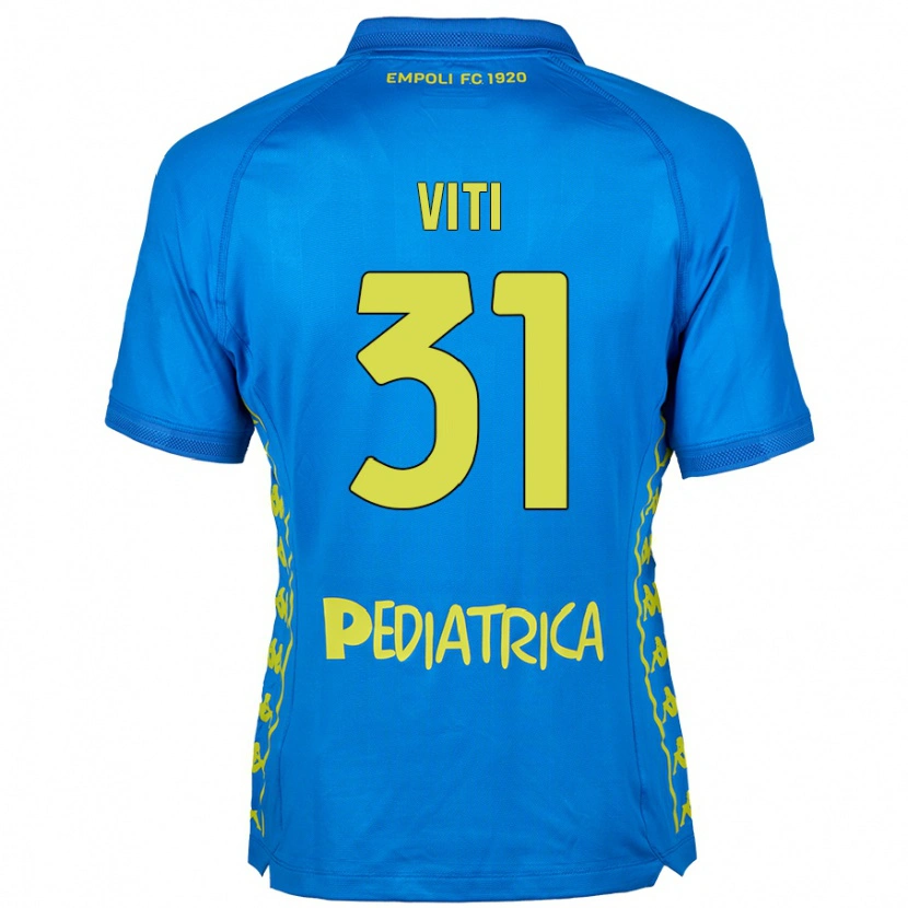 Danxen Mujer Camiseta Vittorio Viti #31 Azul 1ª Equipación 2024/25 La Camisa