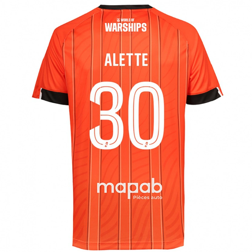 Danxen Mujer Camiseta Gaël Alette #30 Naranja 1ª Equipación 2024/25 La Camisa