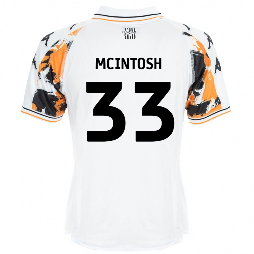 Danxen Mujer Camiseta Lucy Mcintosh #33 Blanco 2ª Equipación 2024/25 La Camisa