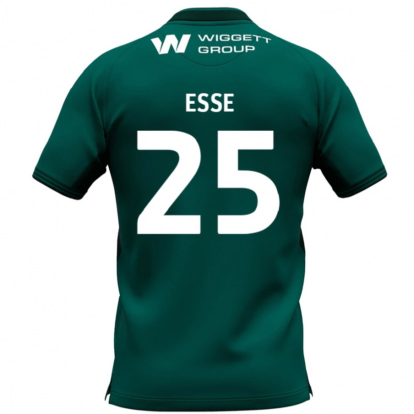 Danxen Mujer Camiseta Romain Esse #25 Verde 2ª Equipación 2024/25 La Camisa