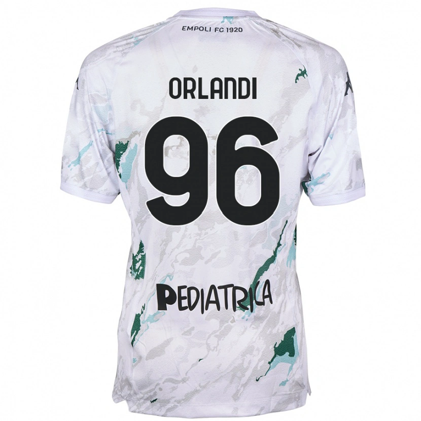 Danxen Mujer Camiseta Andrea Orlandi #96 Gris 2ª Equipación 2024/25 La Camisa