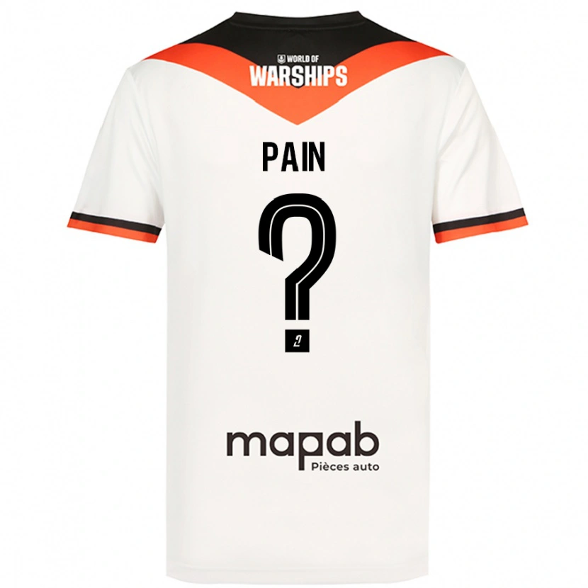 Danxen Mujer Camiseta Ilan Pain #0 Blanco 2ª Equipación 2024/25 La Camisa