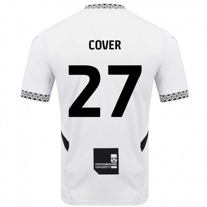 Danxen Niño Camiseta Brandon Cover #27 Blanco 1ª Equipación 2024/25 La Camisa