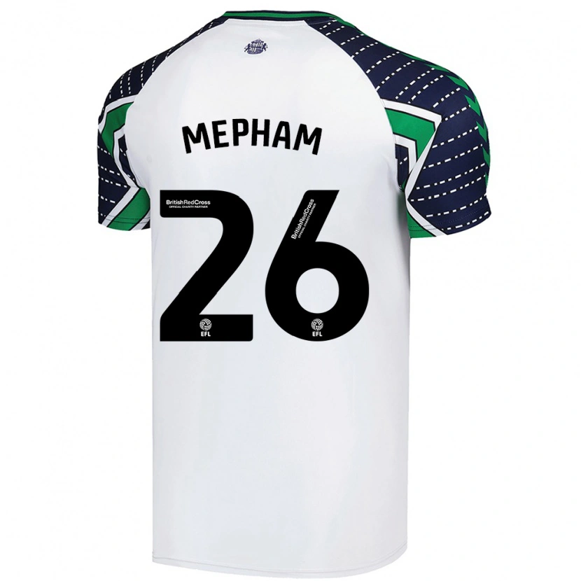 Danxen Niño Camiseta Chris Mepham #26 Blanco 2ª Equipación 2024/25 La Camisa