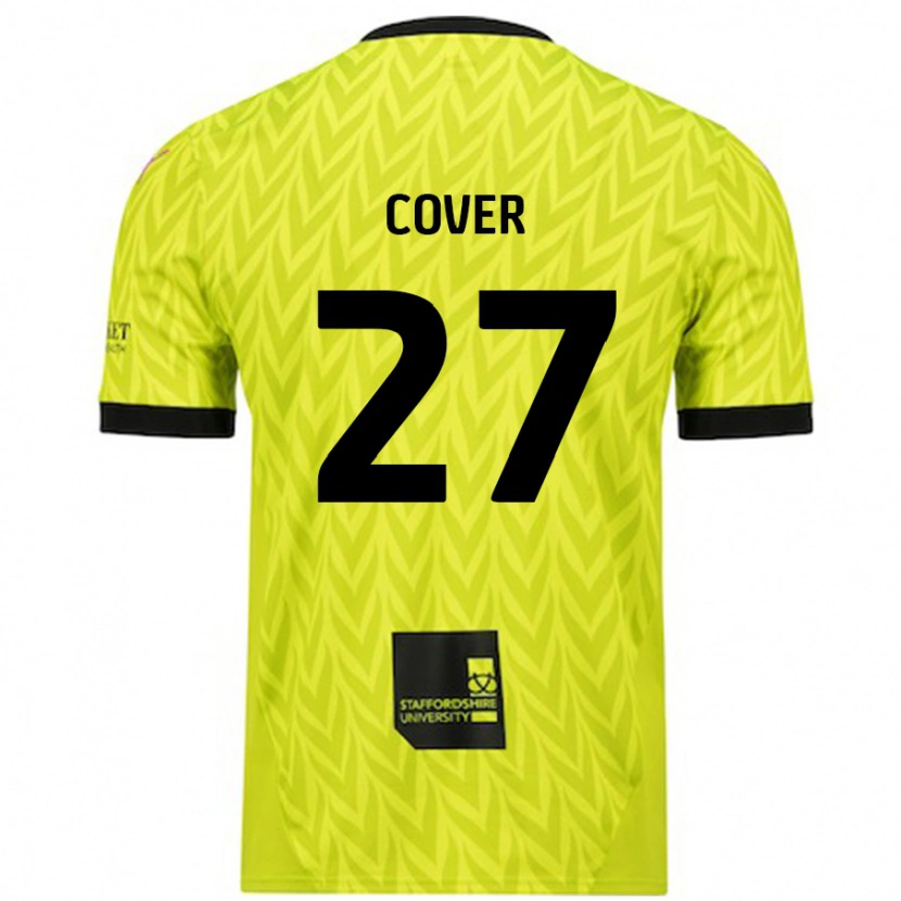 Danxen Hombre Camiseta Brandon Cover #27 Verde Fluorescente 2ª Equipación 2024/25 La Camisa