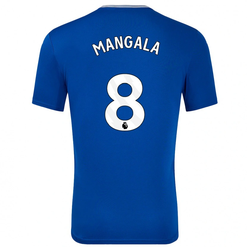 Danxen Mujer Camiseta Orel Mangala #8 Azul Con 1ª Equipación 2024/25 La Camisa